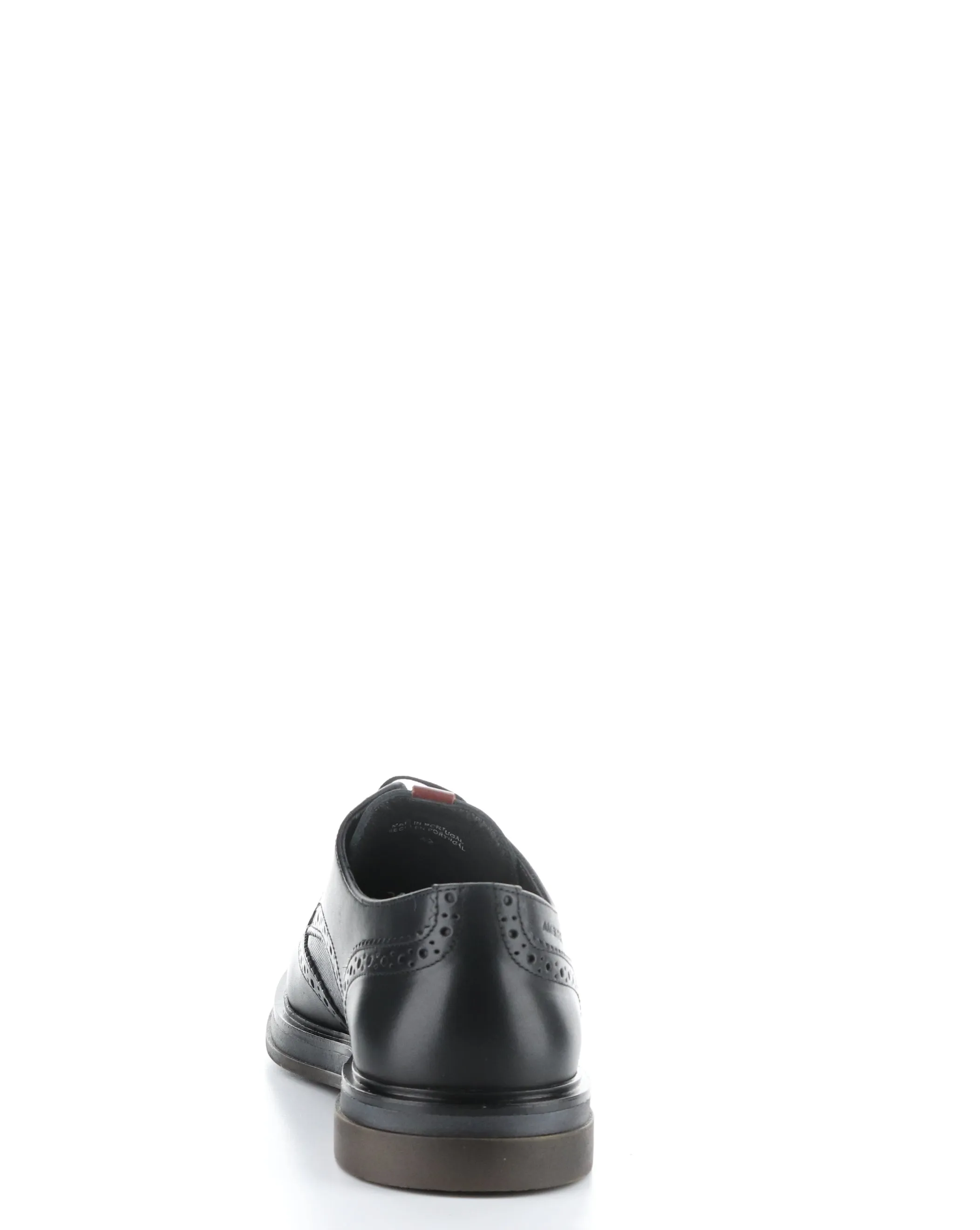 12391 BLACK COMBO Lace-up Shoes