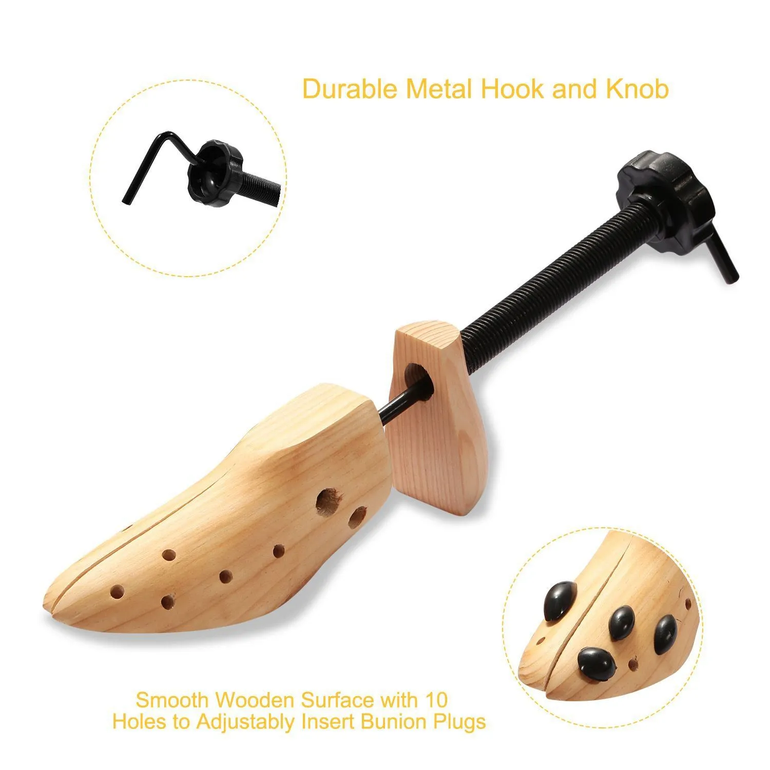 2-Piece: Shoe Stretcher 2-Way Shoe