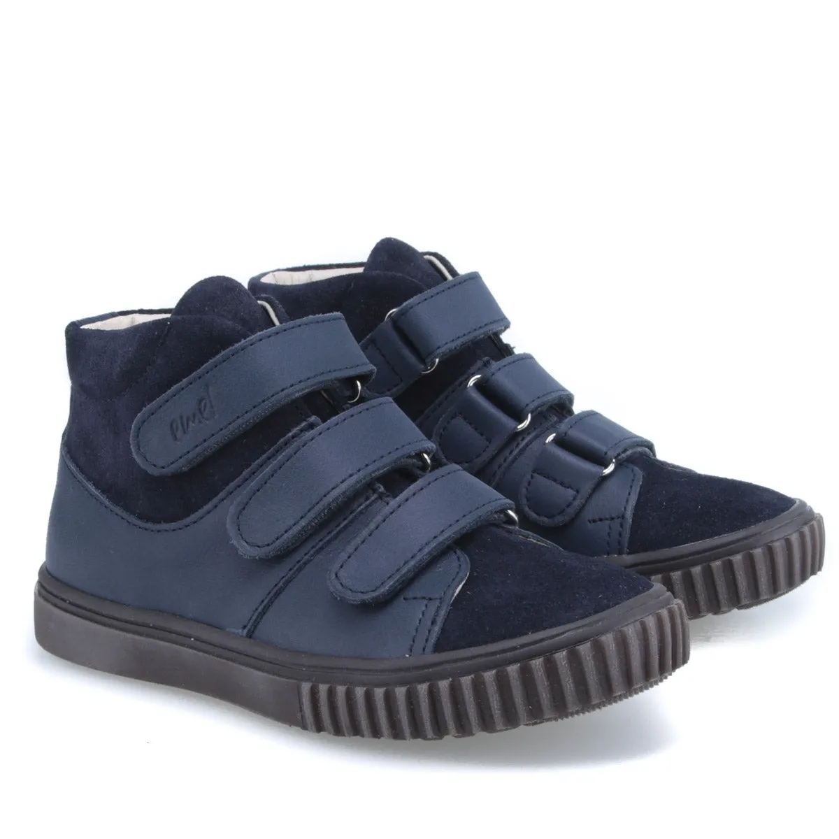 (2699-18N) Emel velcro shoes - Blue