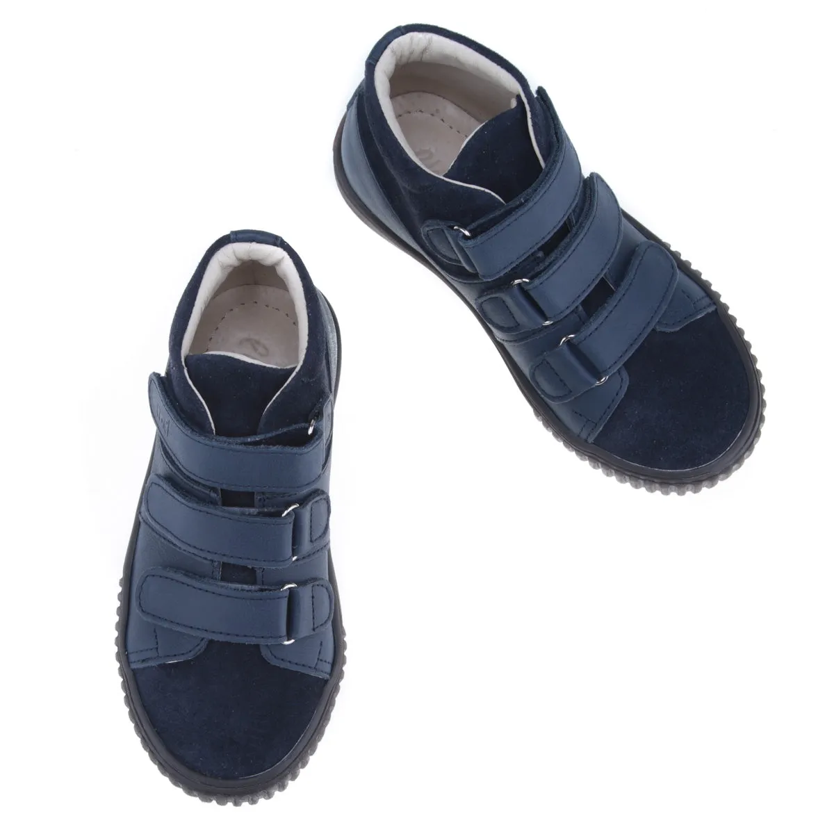 (2699-18N) Emel velcro shoes - Blue