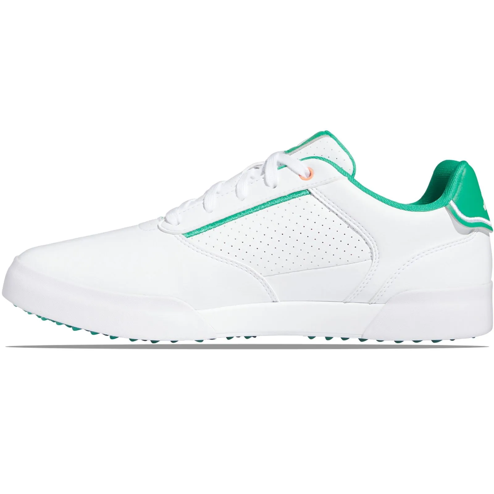 Adicross Retro Shoes White/Court Green/Coral Fusion - AW23