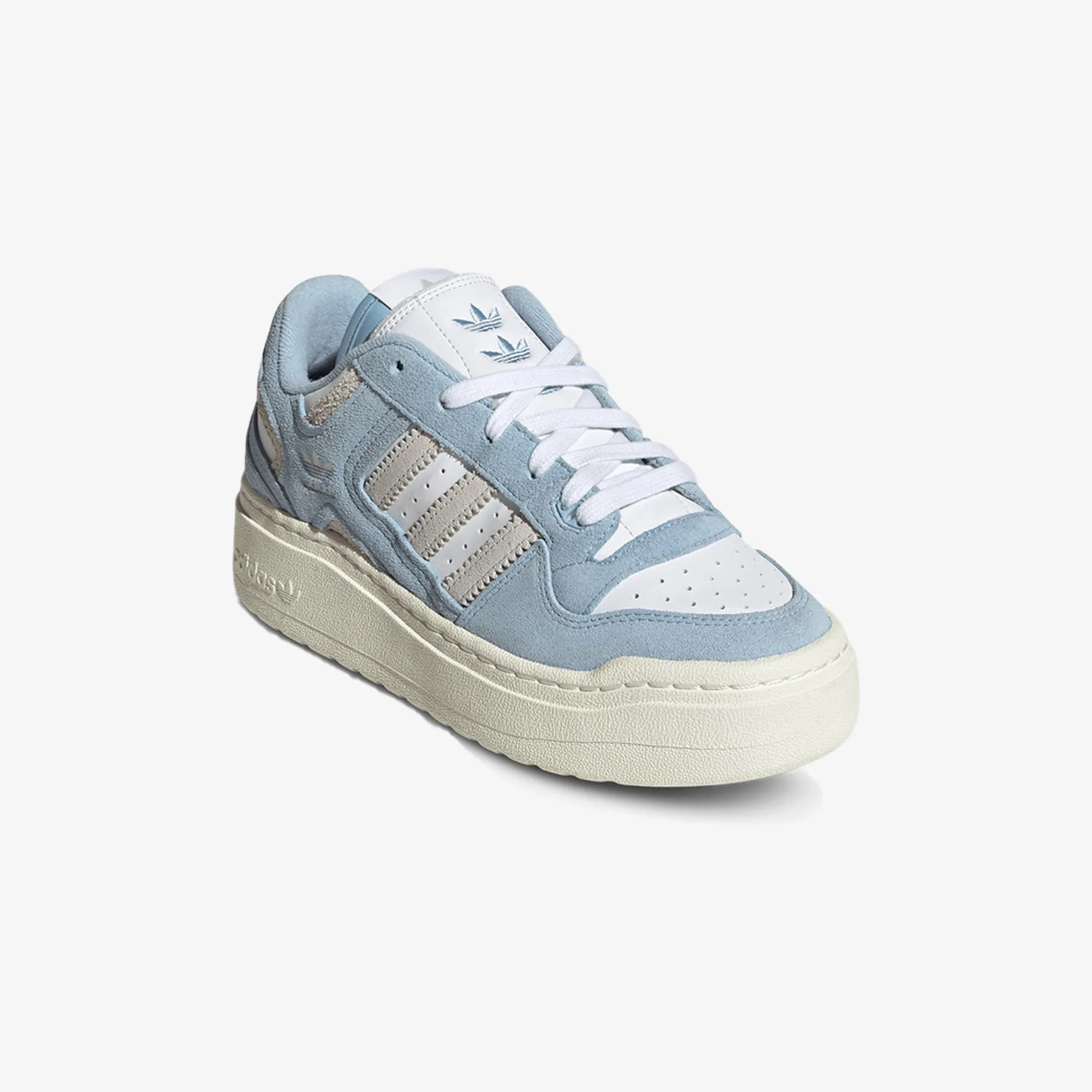 Adidas Originals | FORUM PLATFORM  { CLEAR SKY/GREY ONE/FTWR WHITE