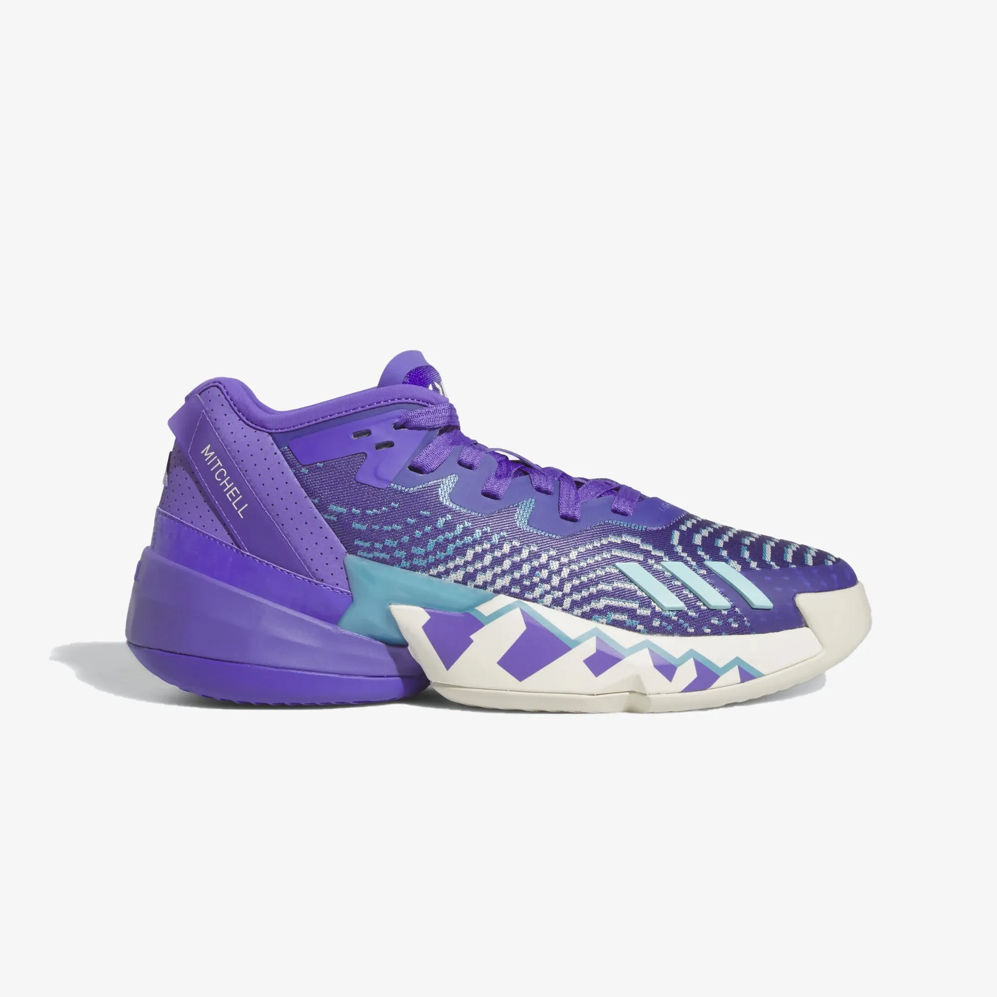 Adidas Originals | D.O.N. ISSUE #4  { PURPLE RUSH/OFF WHITE