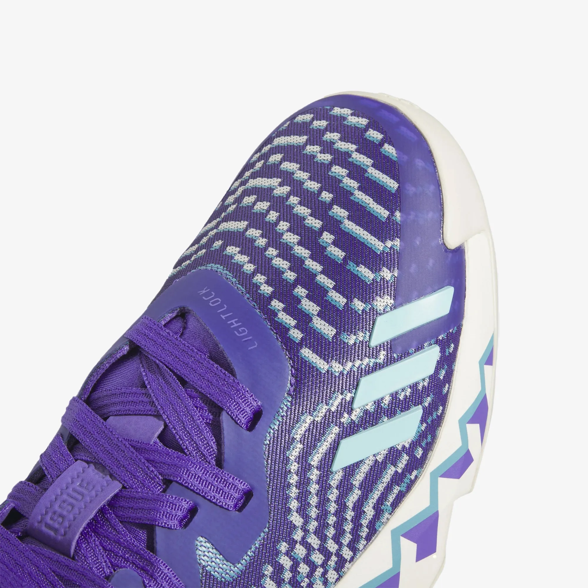 Adidas Originals | D.O.N. ISSUE #4  { PURPLE RUSH/OFF WHITE