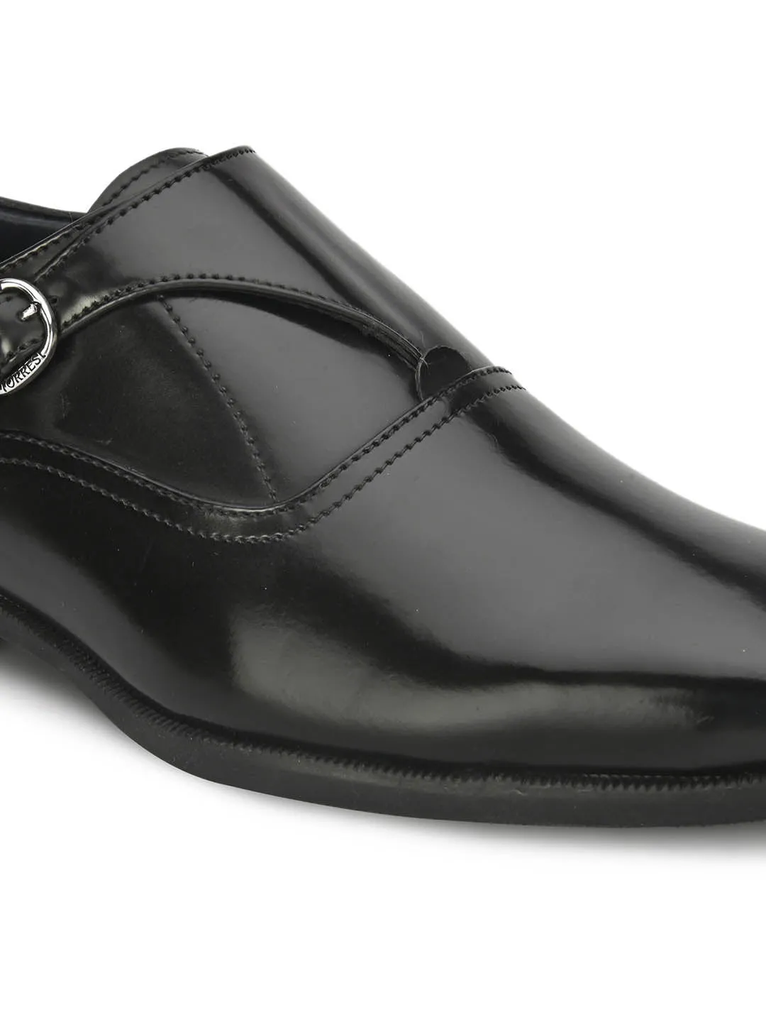 Alberto Torresi Black Slipon formal Shoes