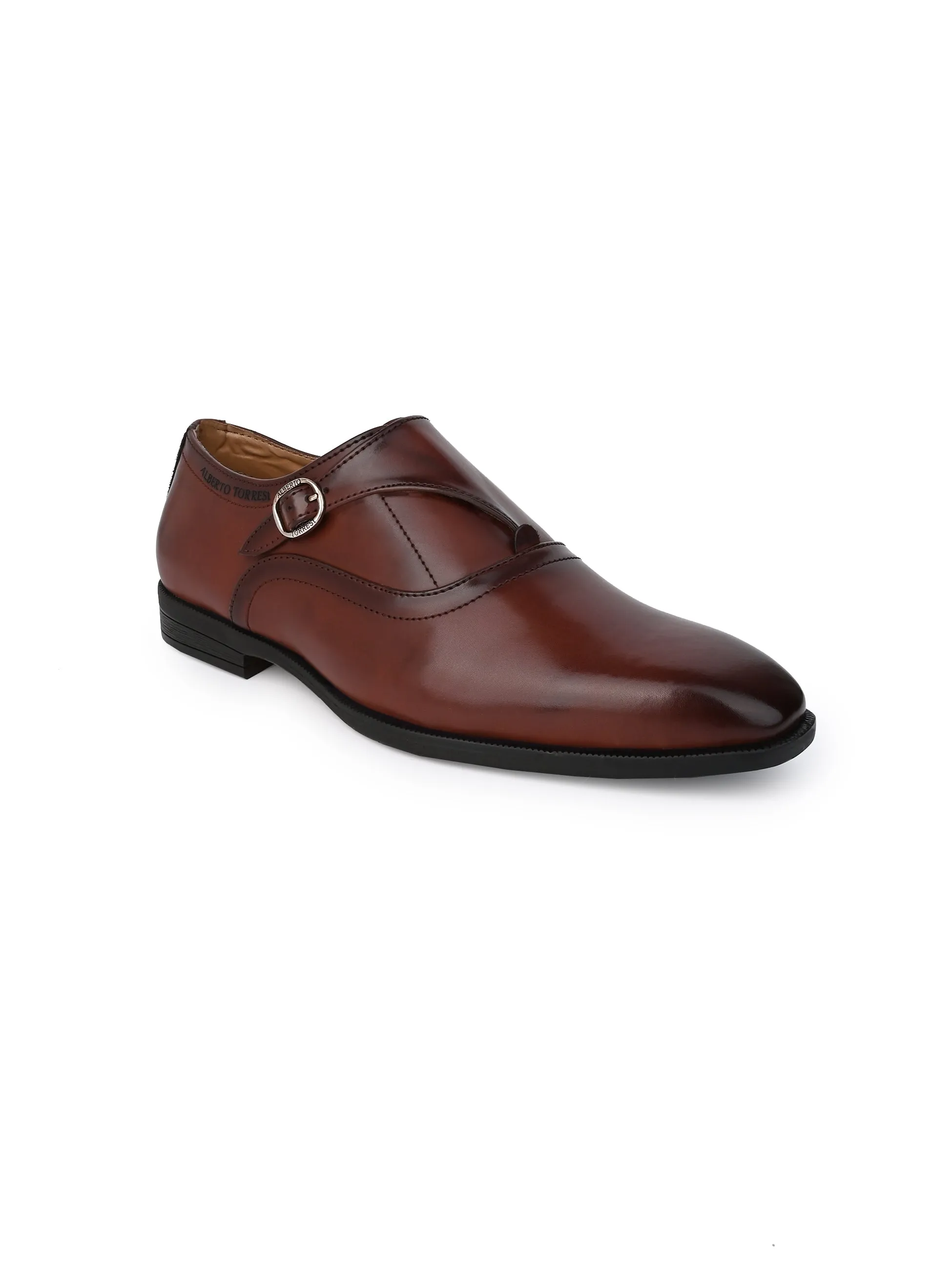 Alberto Torresi Dark Brown Slipon formal Shoes