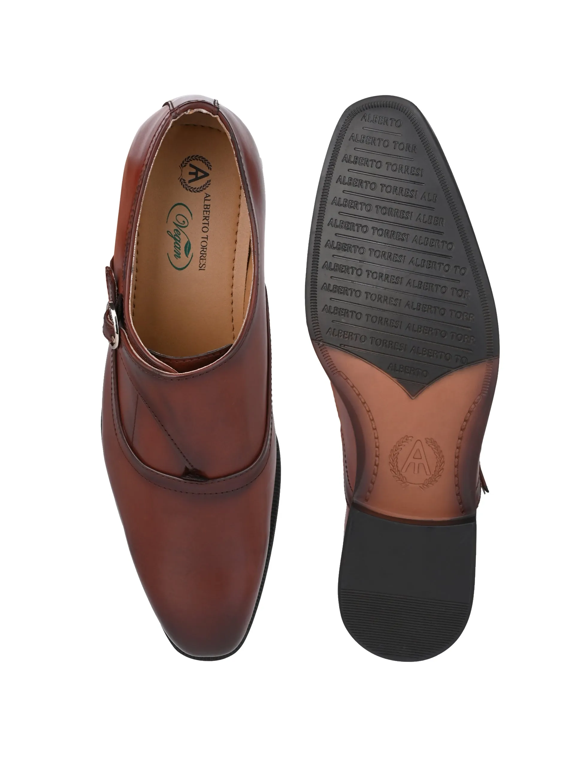 Alberto Torresi Dark Brown Slipon formal Shoes