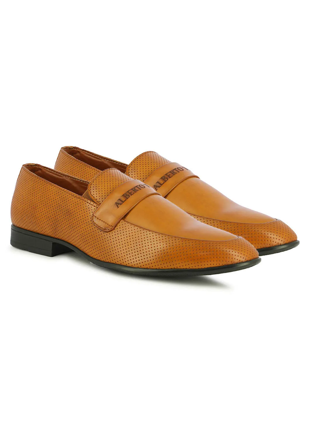 Alberto Torresi Men's Jael Tan Formal Shoe'S