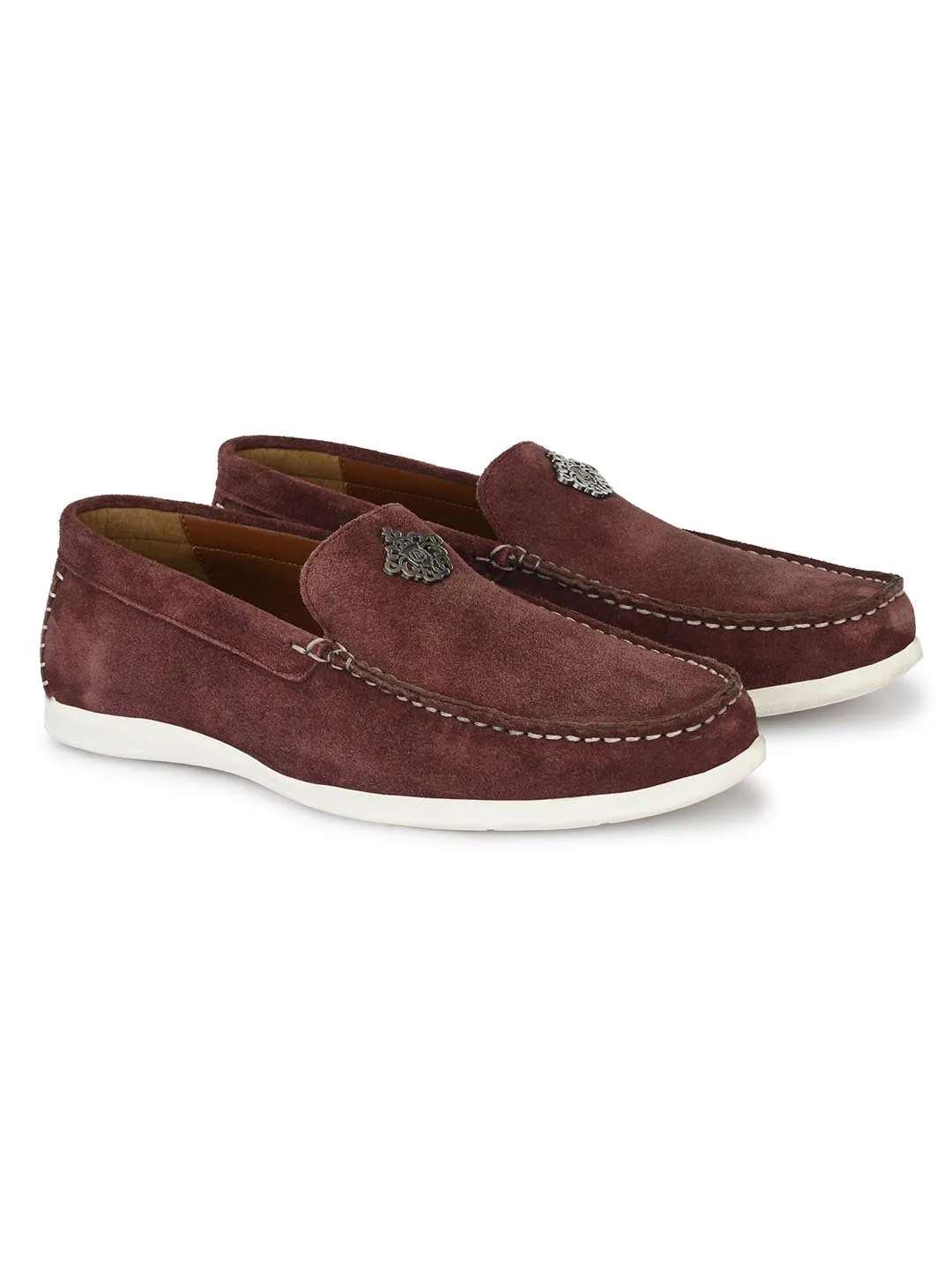 Alberto Torresi Occasional Wear Genuine Suede Leather Loafers For Men