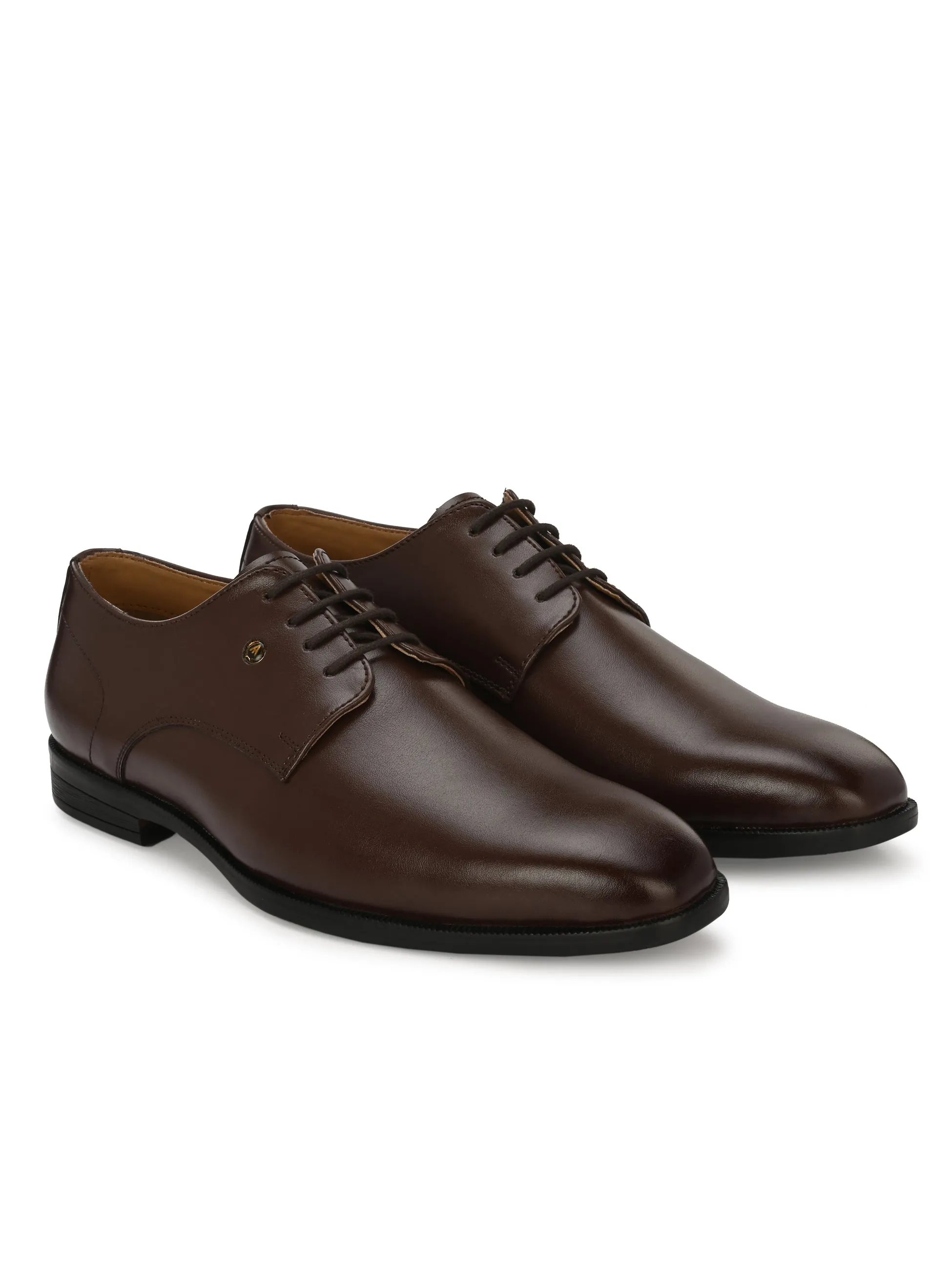 Alberto Torresi Smooth Formal Lace Up Shoes