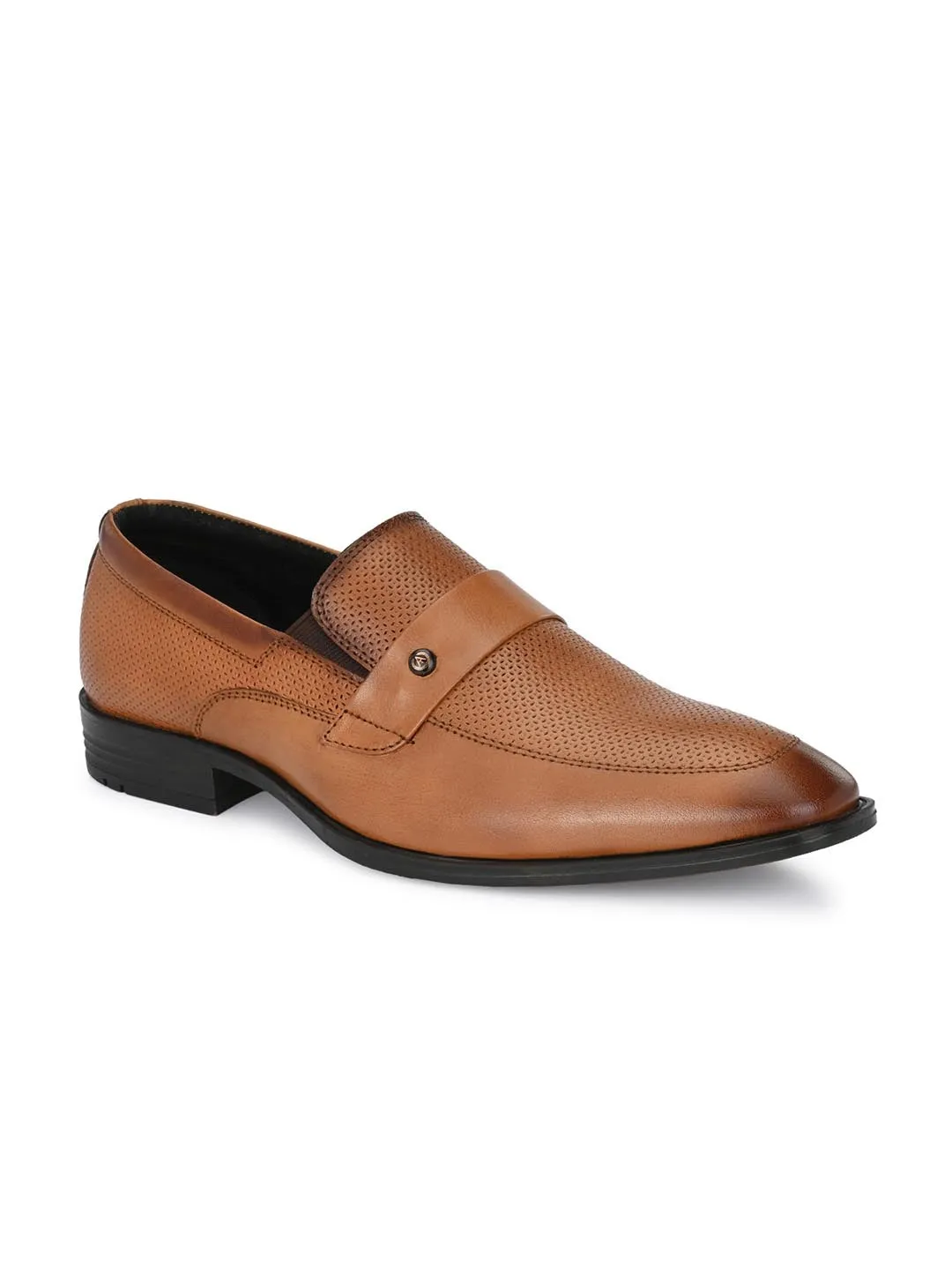 Alberto Torresi Tan Formal Shoe For Men