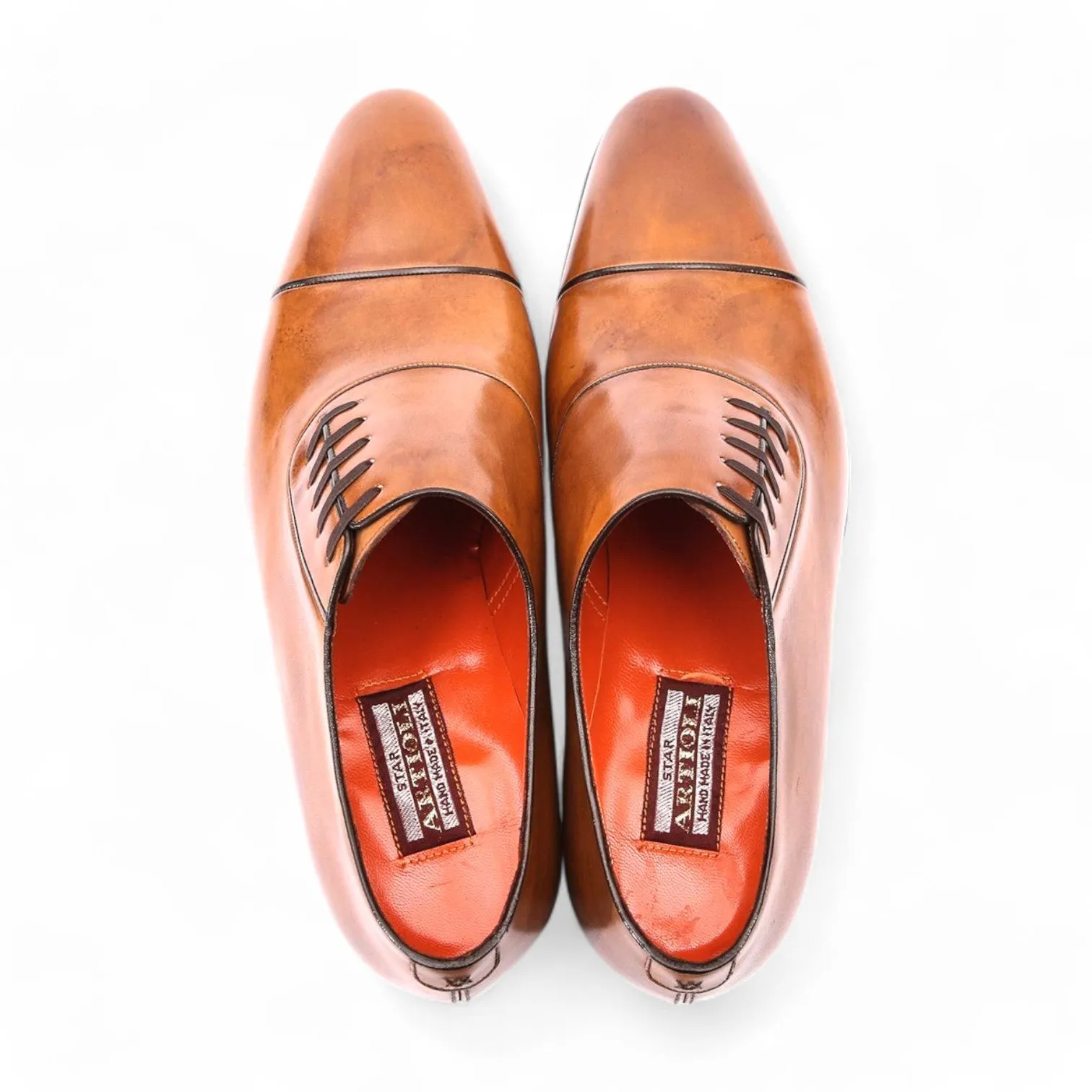 Artioli Marcello Men's Shoes Calf-Skin Leather Oxfords (ART1077)