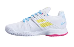 Babolat Propulse Fury All Court Women's Shoes [White/Sulphur Spring]