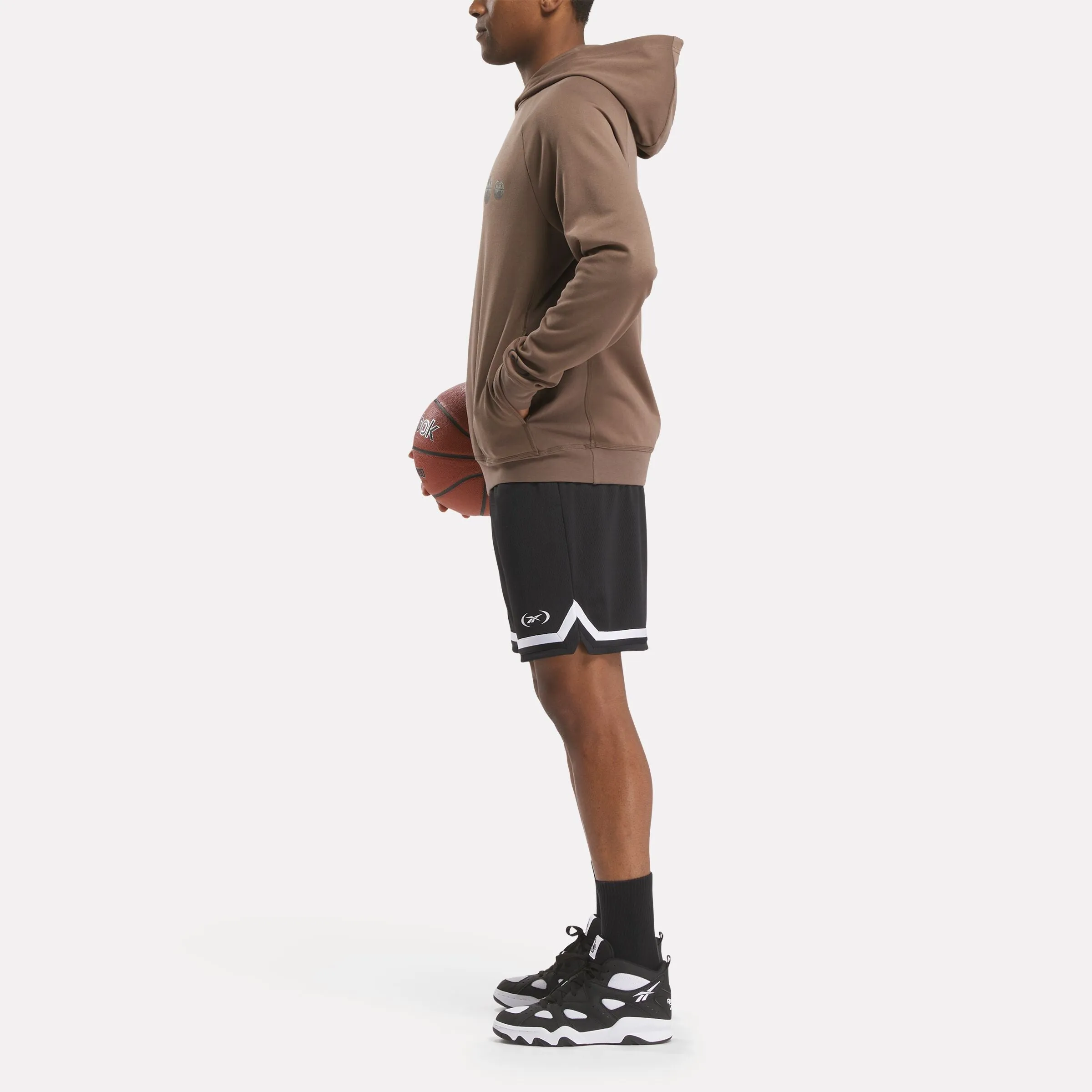 Basketball Hoodie Utility Brown