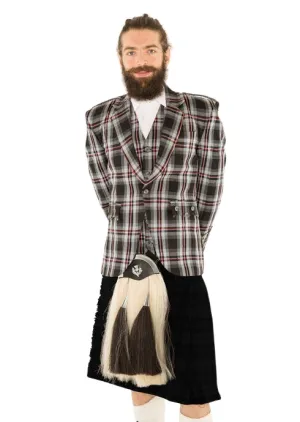 Bespoke Tartan Argyll Kilt Outfit (7 Pcs Set)