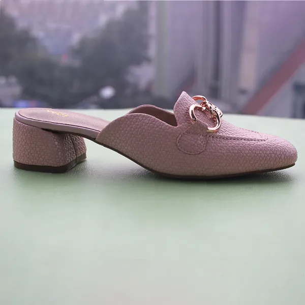 Block Heel Mules for women