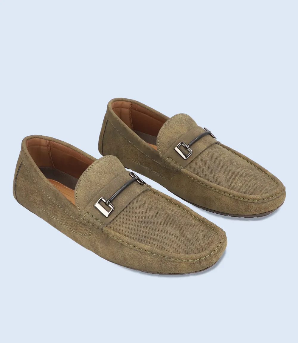 BM5145-KHAKI-Men Loafers