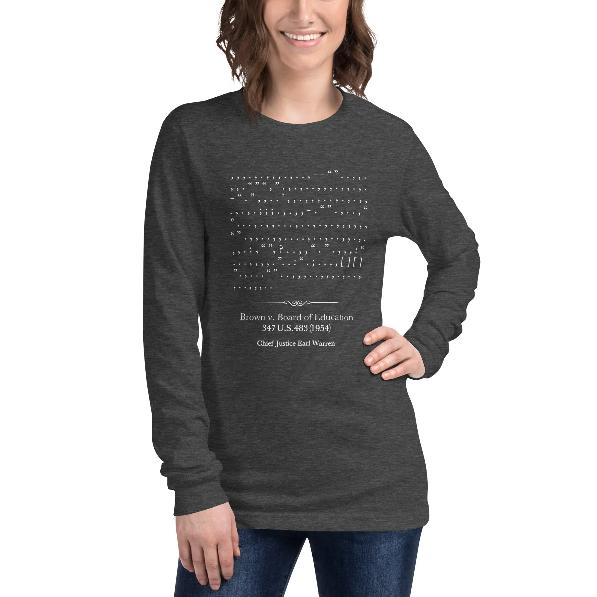 Brown v. Board - Long-sleeve t-shirt