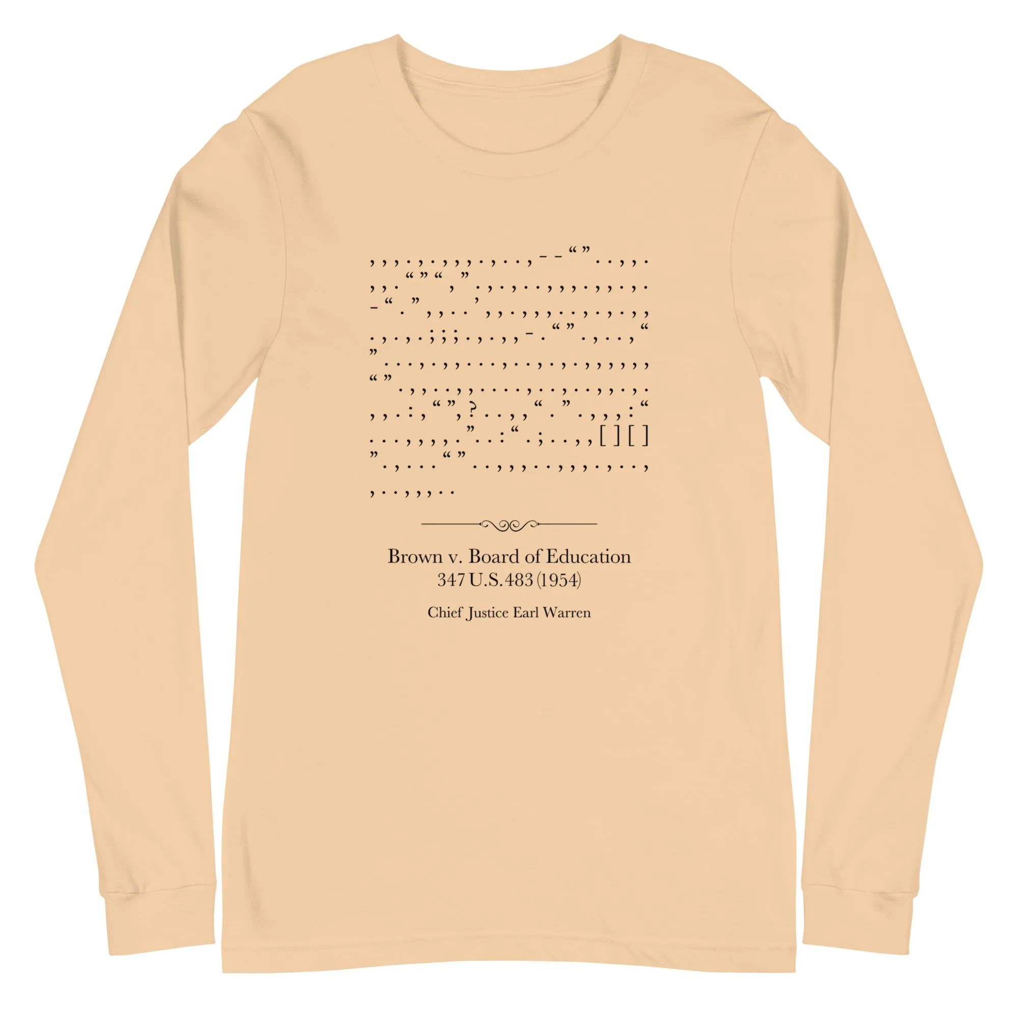 Brown v. Board - Long-sleeve t-shirt