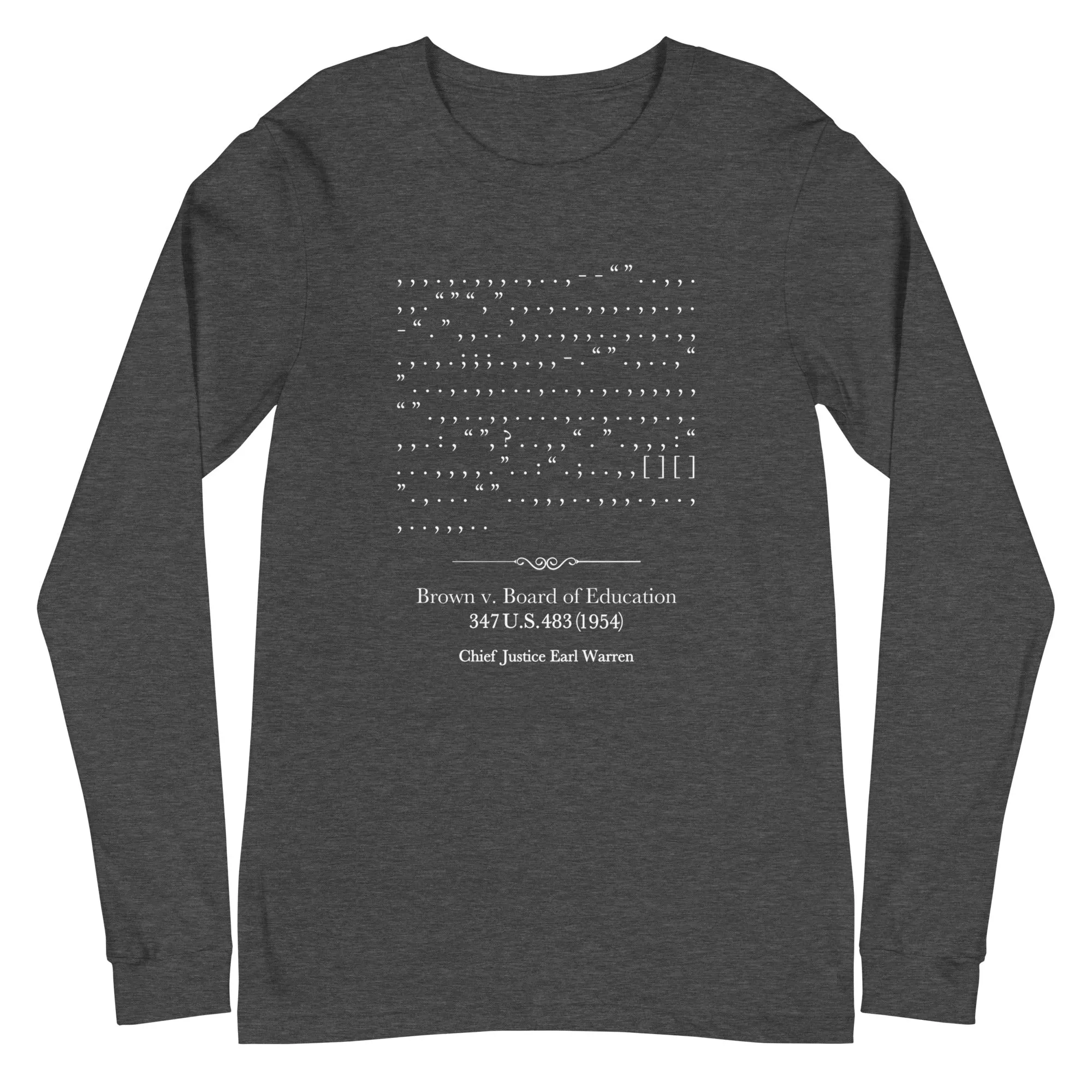 Brown v. Board - Long-sleeve t-shirt