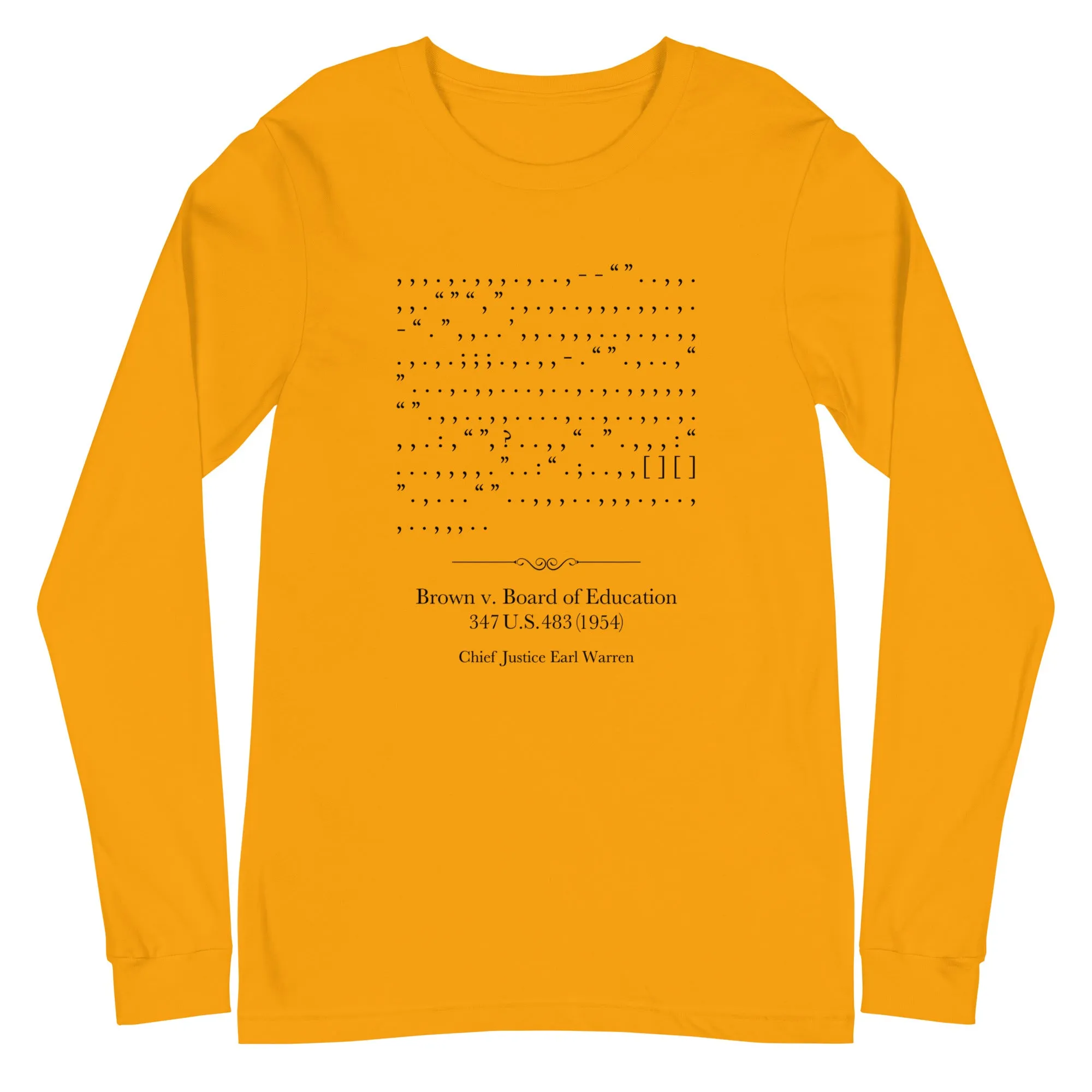 Brown v. Board - Long-sleeve t-shirt