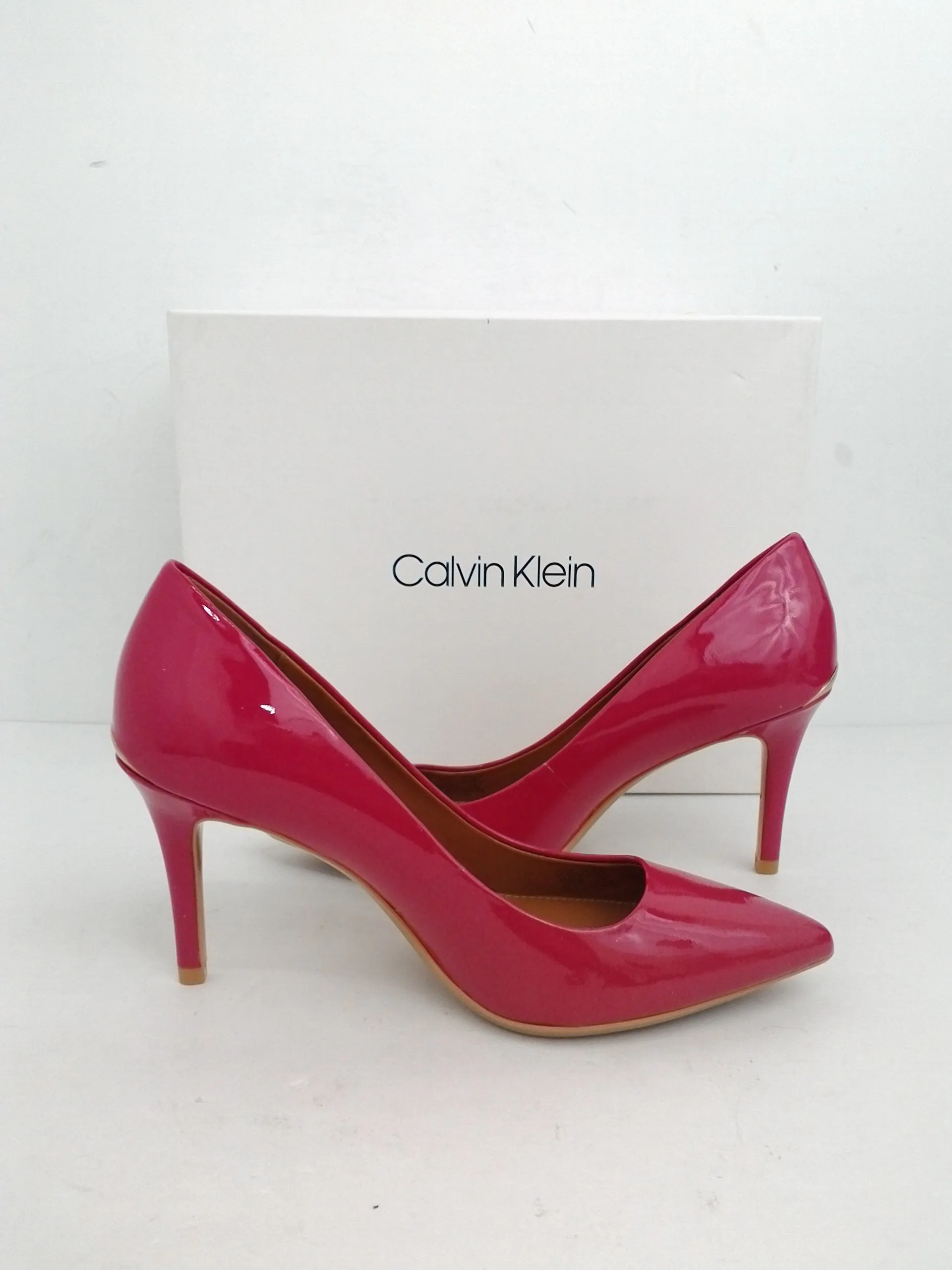 Calvin Klein Women's Gayle Pink Heels Size 5.5