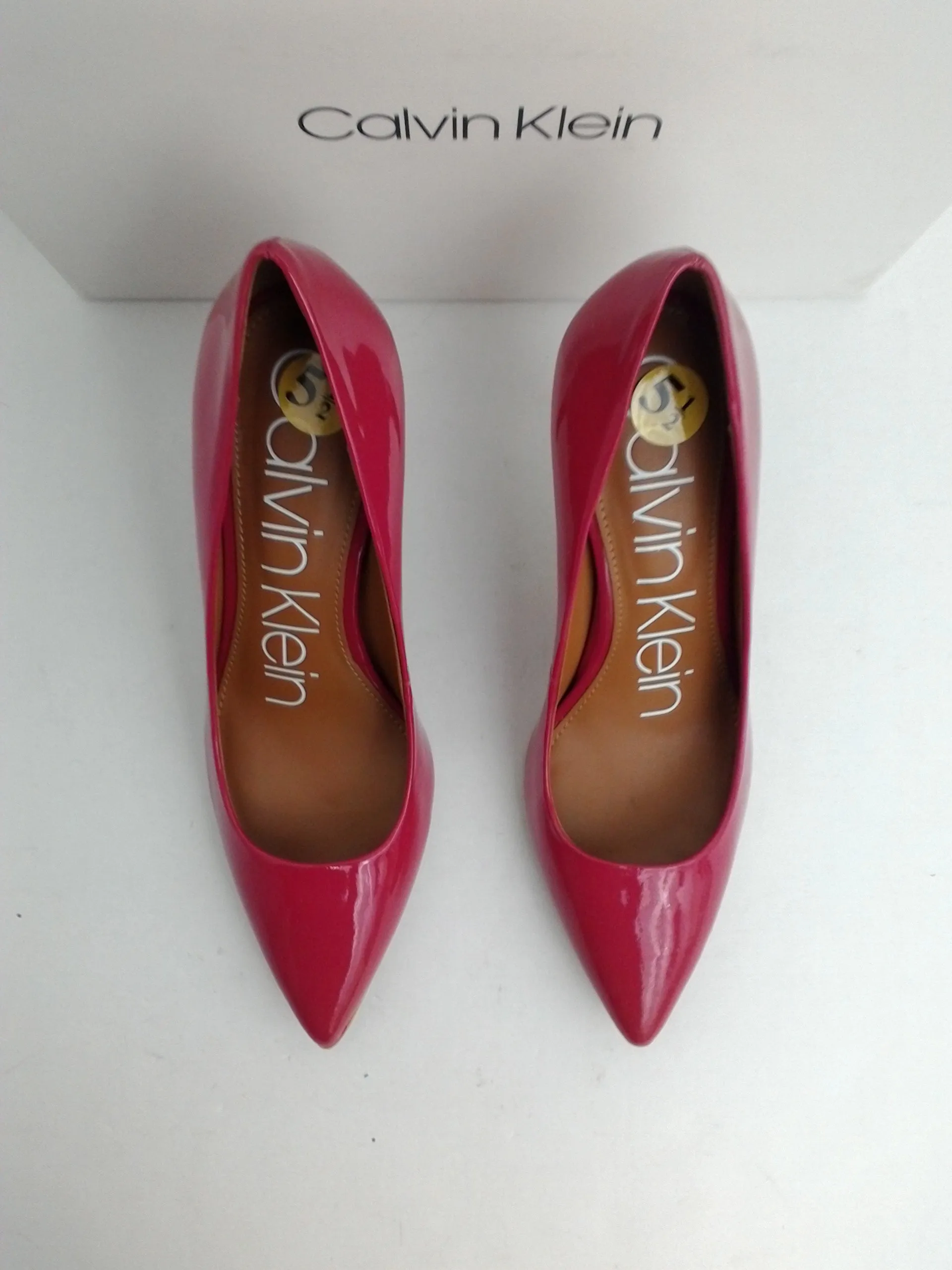 Calvin Klein Women's Gayle Pink Heels Size 5.5