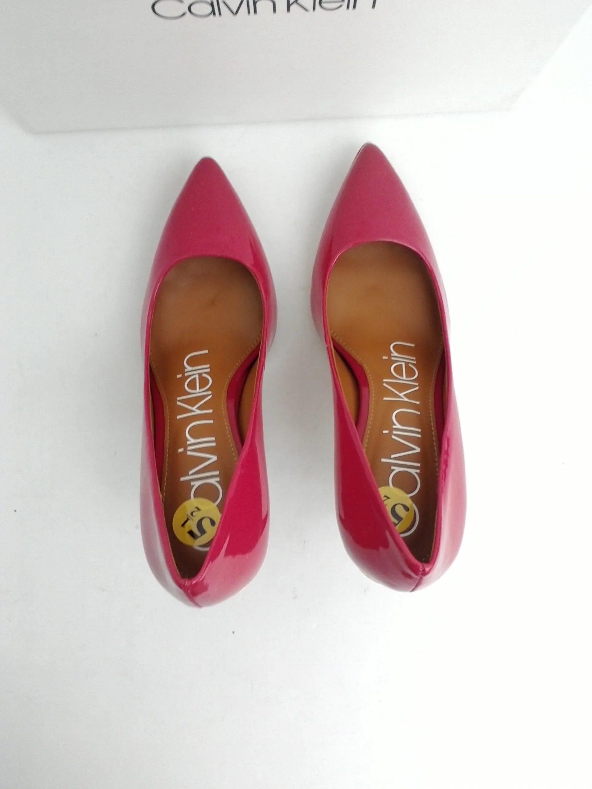 Calvin Klein Women's Gayle Pink Heels Size 5.5