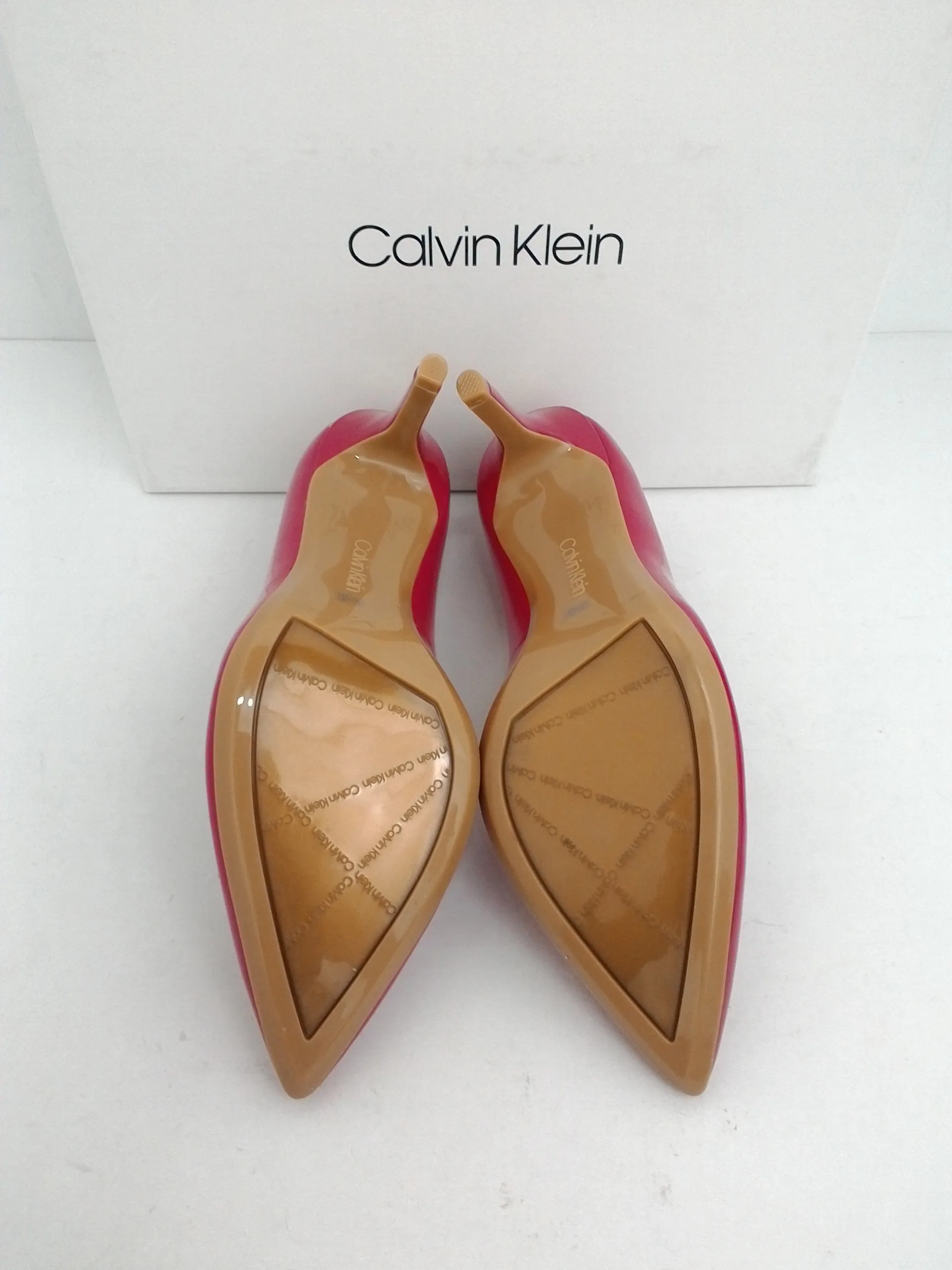 Calvin Klein Women's Gayle Pink Heels Size 5.5