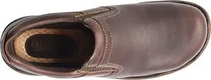 'Carolina' Men's BLVD 2.0 Aluminum Toe ESD Slip On - Brown