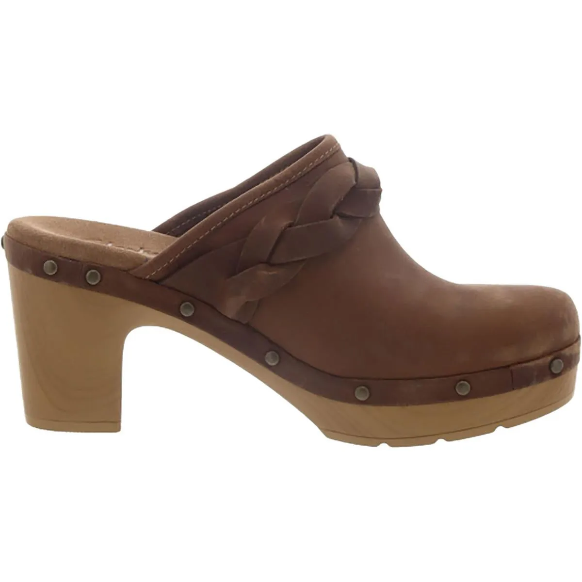 Clarks Womens Ledella Meg Clogs Slip On