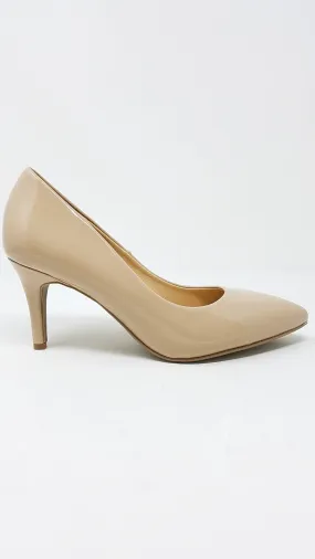 COEN - DARK BEIGE PATENT