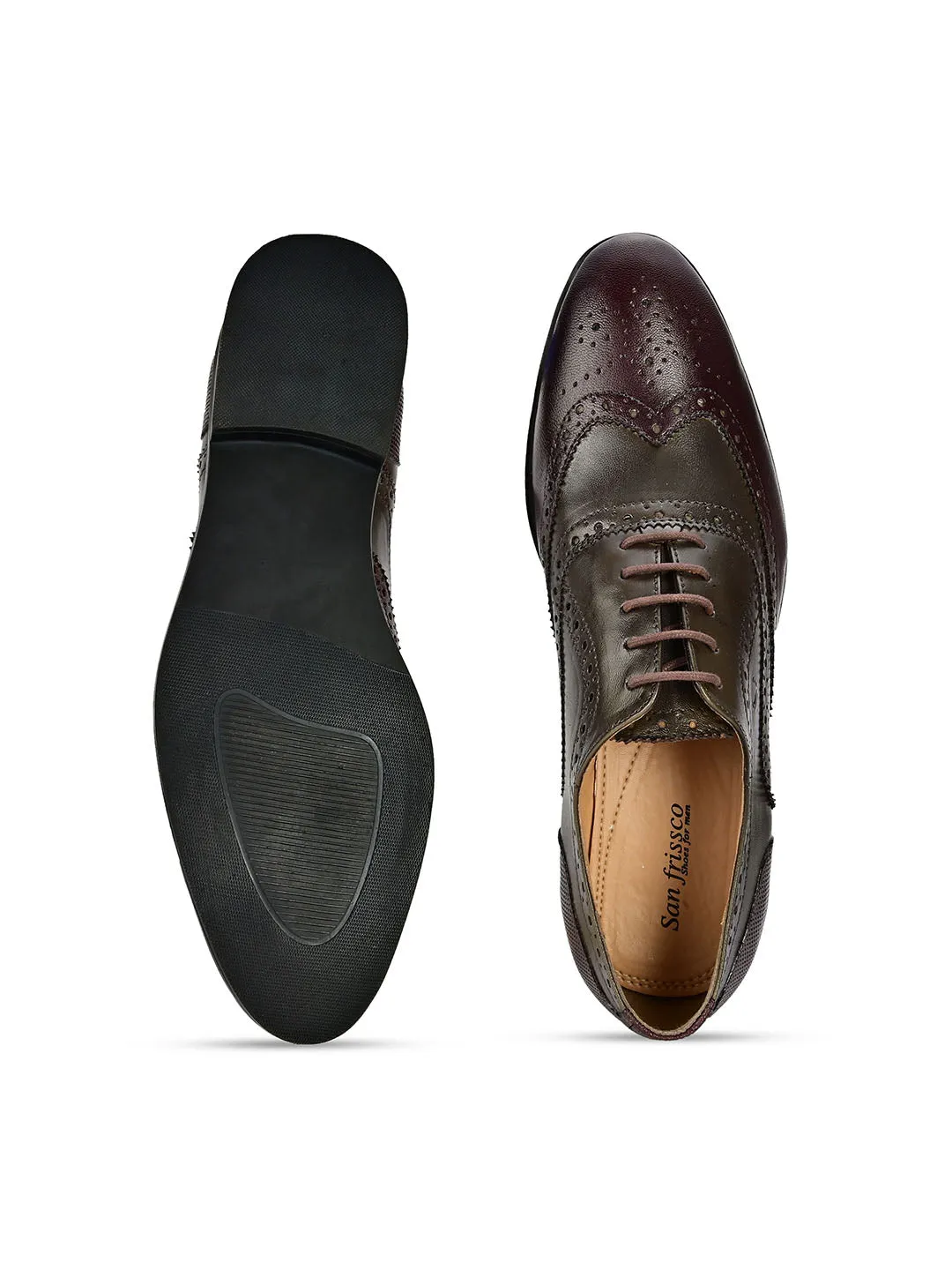 Cole Dual Tone Brogue Shoes