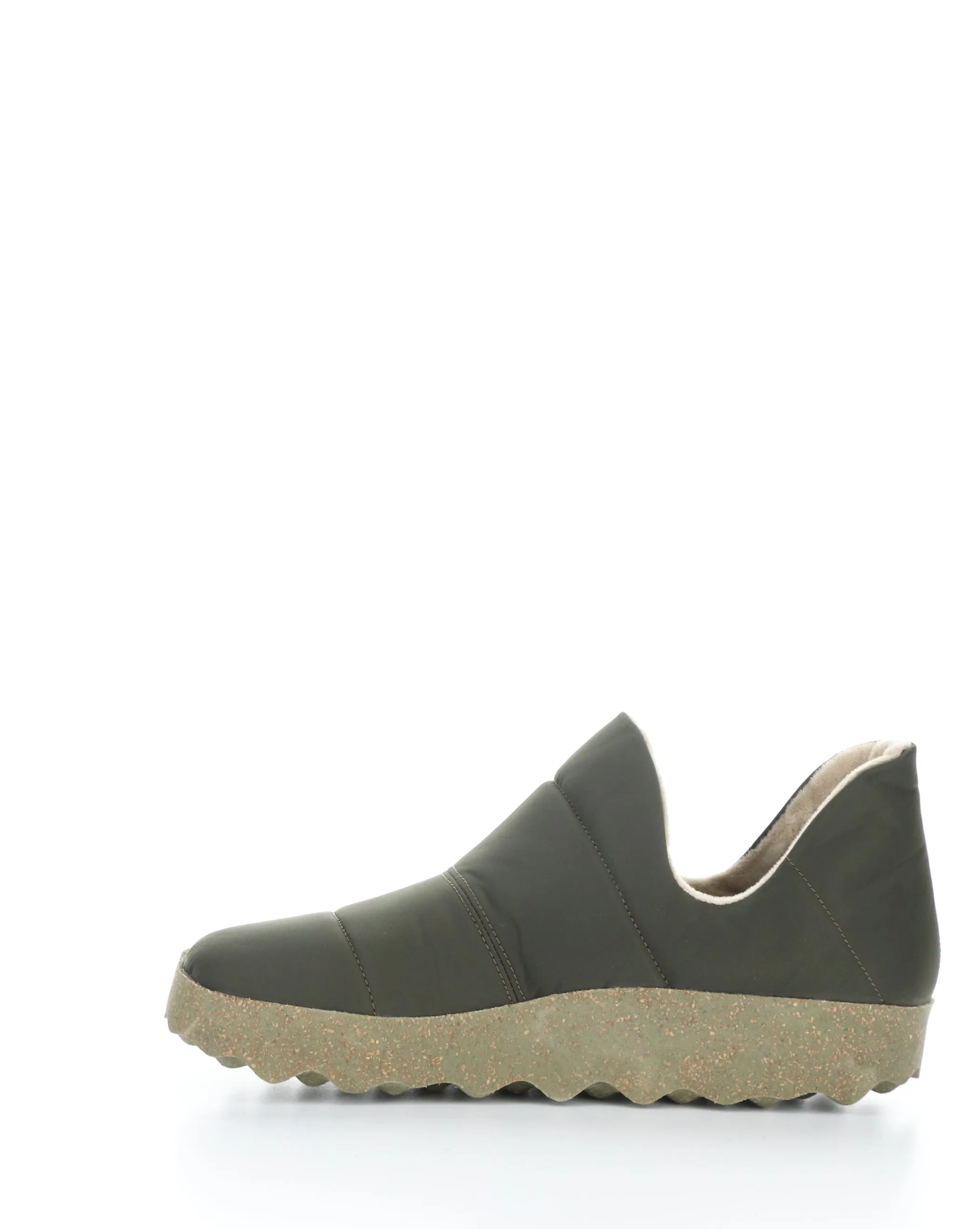 CRUS150ASPM 007 MILITARY GREEN Round Toe Shoes