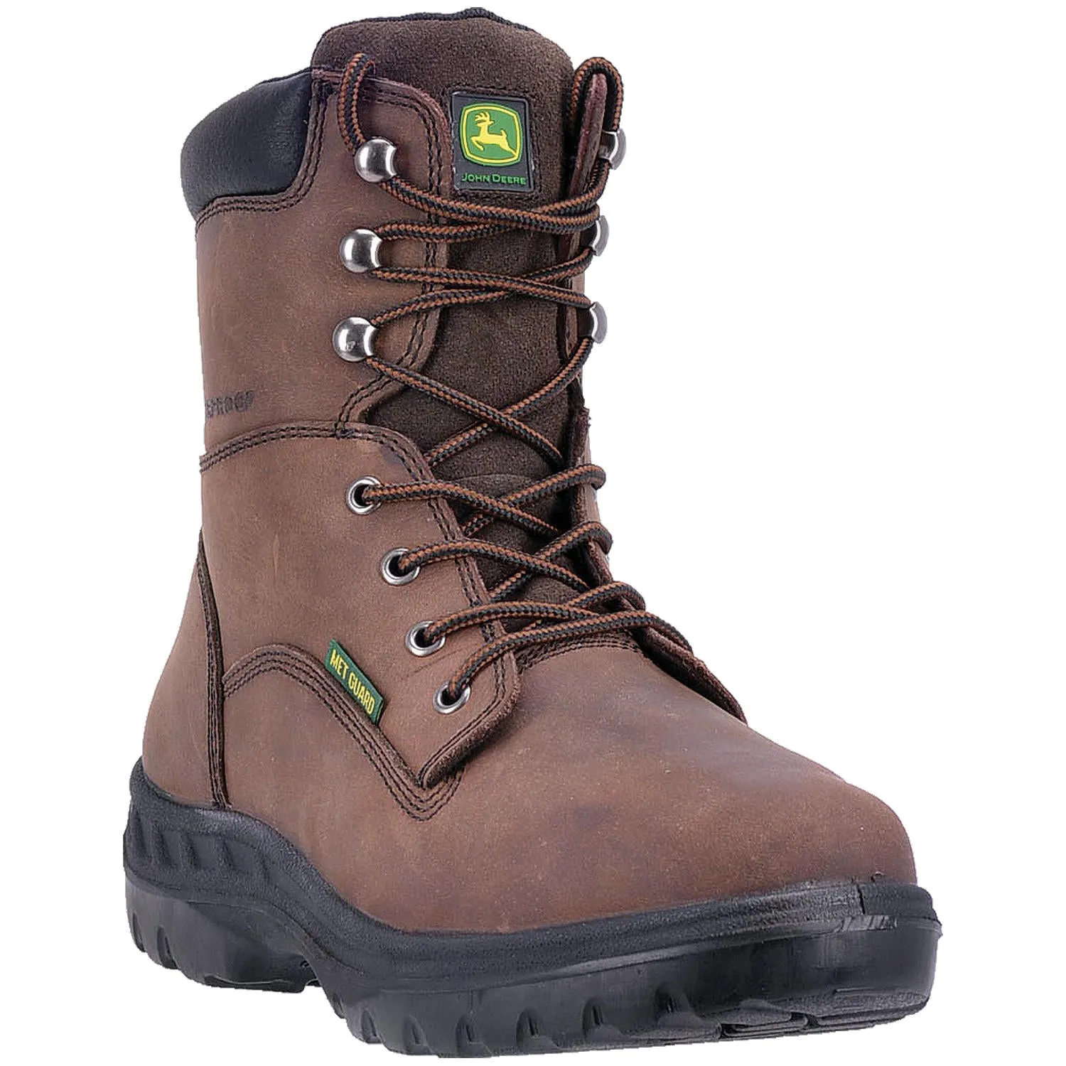 'Dan Post' Men's 8" WP Met Guard Steel Toe - Brown