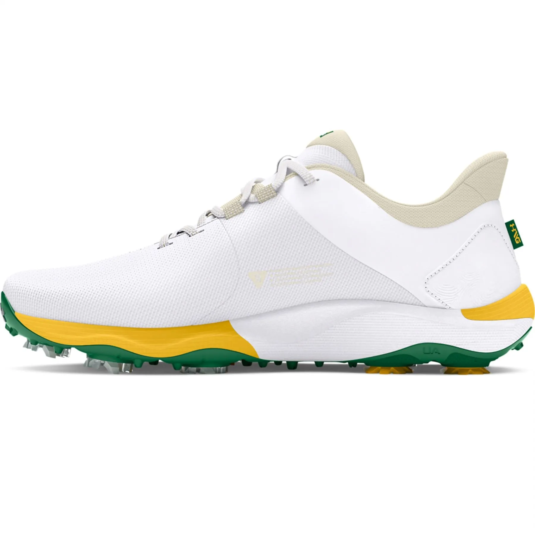 Drive Pro Wide Spiked LE Golf Shoes White - SS24