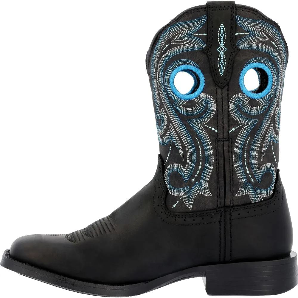 'Durango' Women's 10" Westward Western Square Toe - Midnight Sky