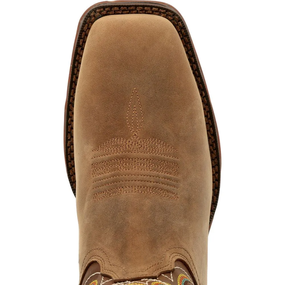 'Durango' Women's Lady Rebel Western EH Comp Toe - Dusty Brown