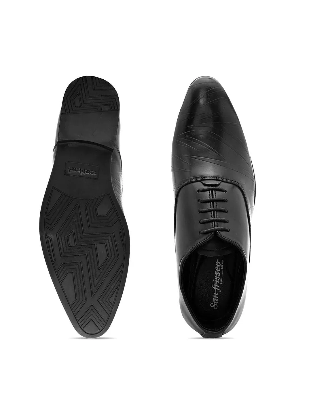 Fortune Black Oxford Shoes