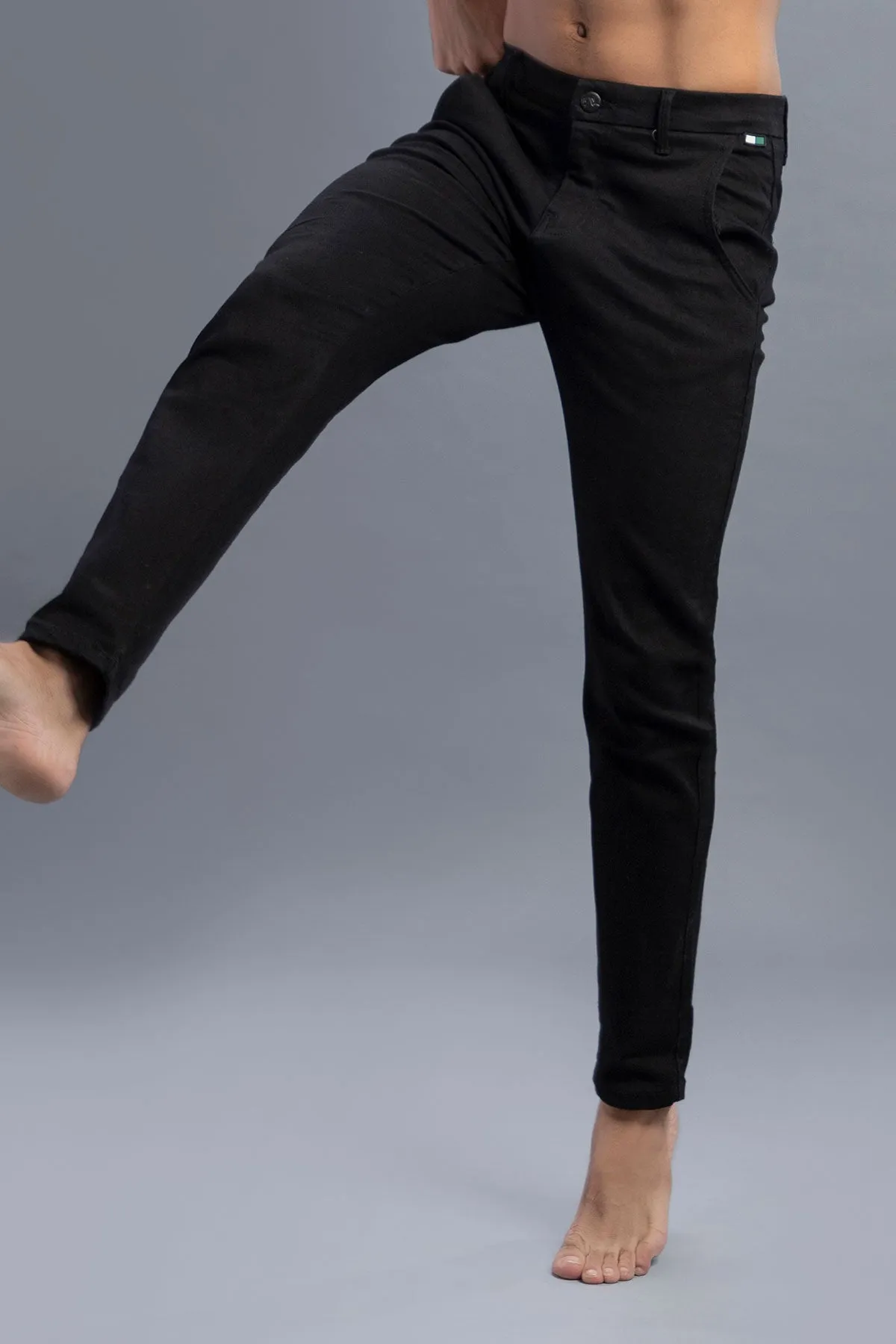 Gonzalez Black Formal Jeans