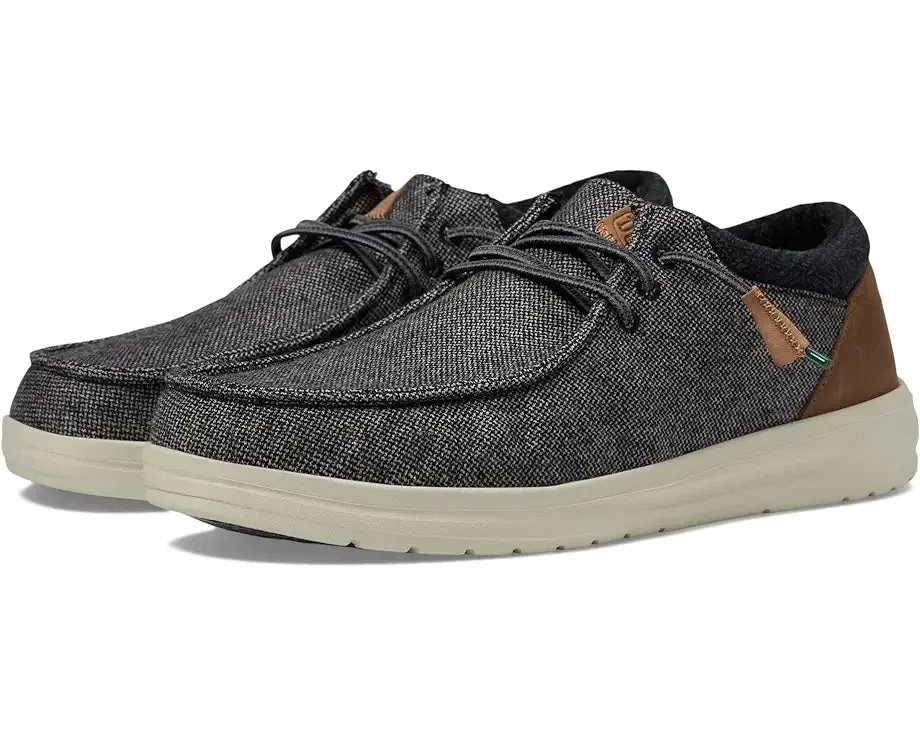 'Hey Dude' Men's Wally Grip Wool - Charcoal