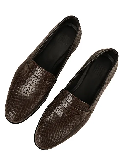 Hugo Brown Crocs For Men