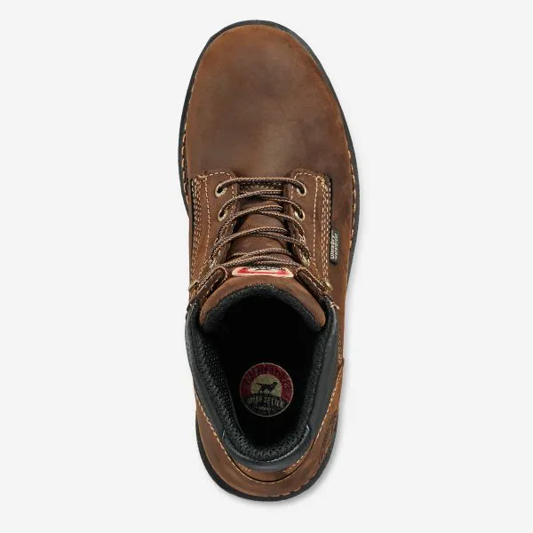 'Irish Setter' Men's 6" Ramsey EH WP Safety Toe - Brown