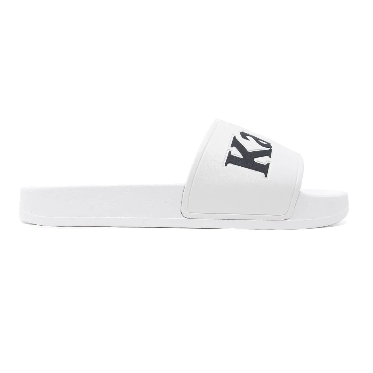 Kappa 222 Banda Adam 9 Slides - White Black Grey