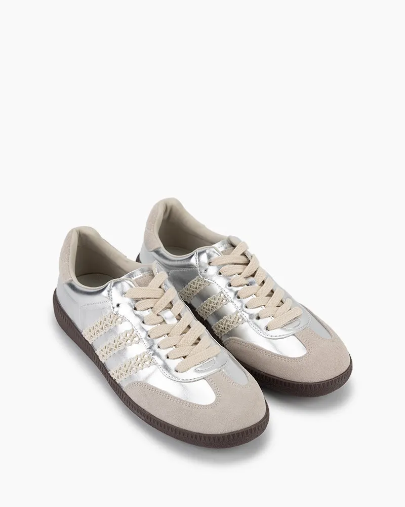 Lace Decoration Non-Slip Comfort Sneakers