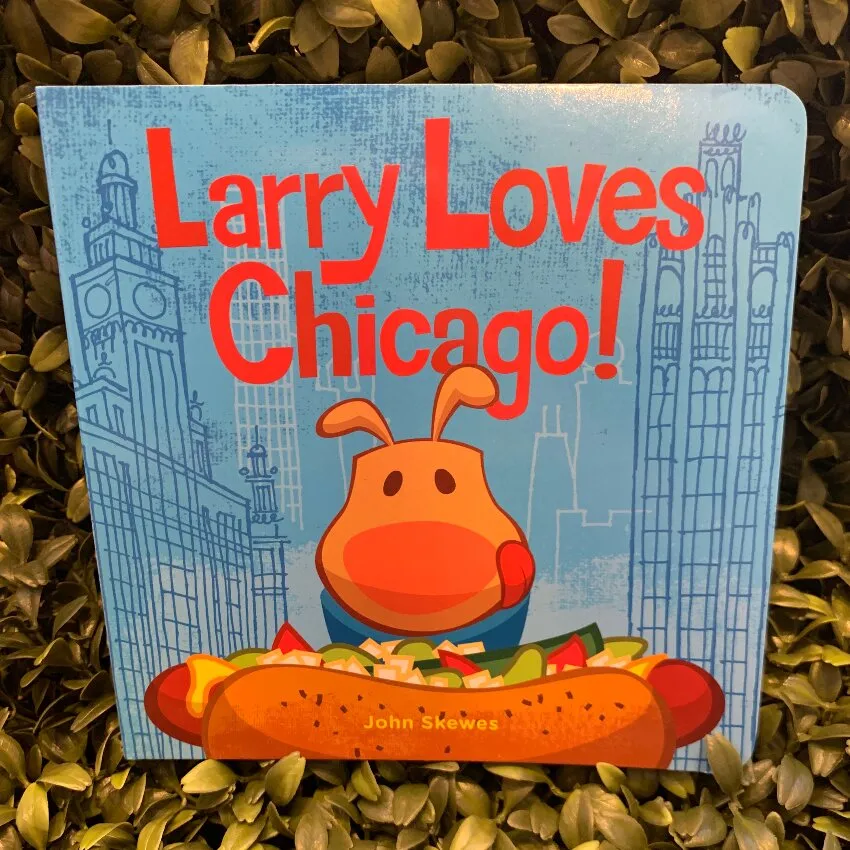 Larry Loves Chicago Board Book