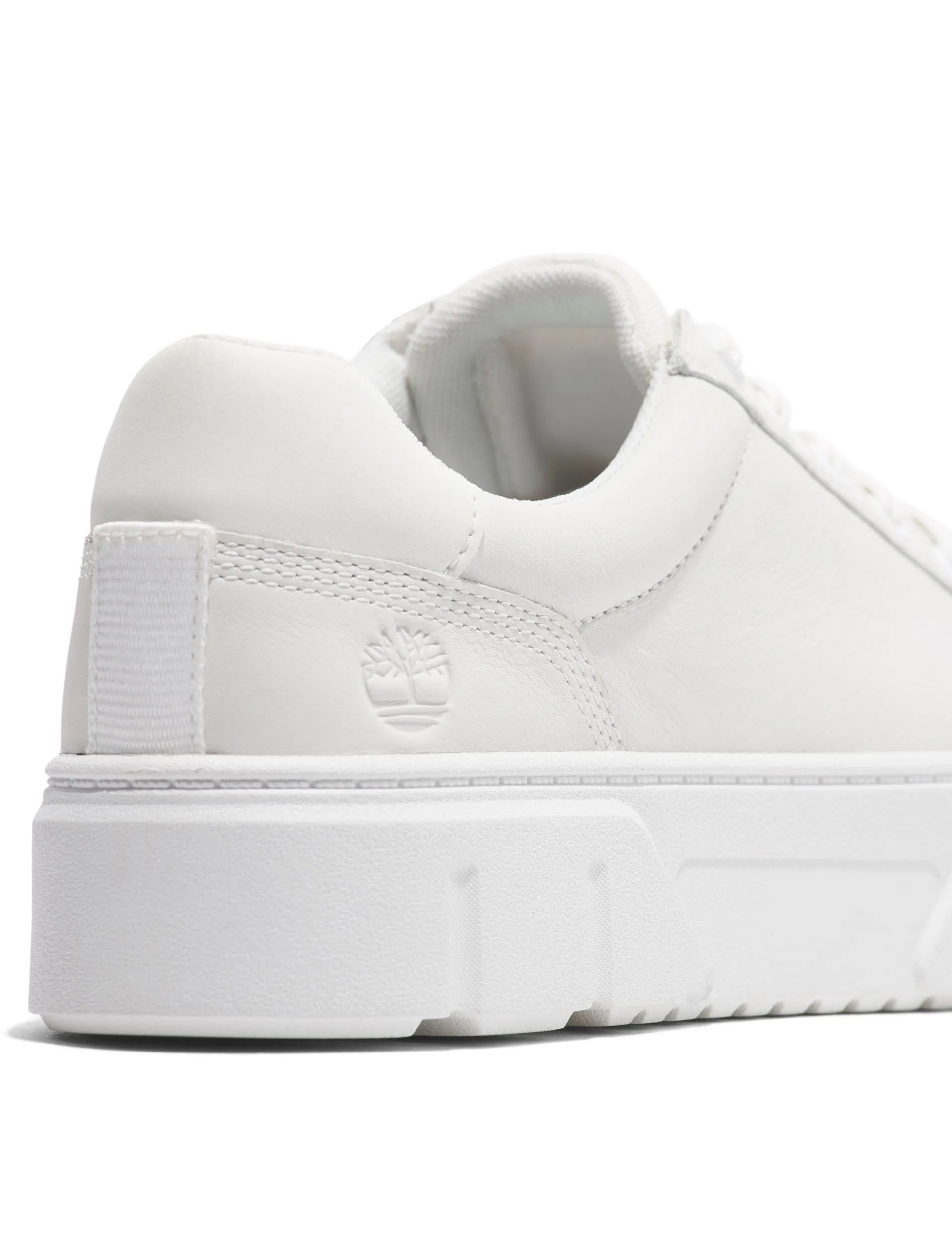 Low Lace-Up Trainer - White