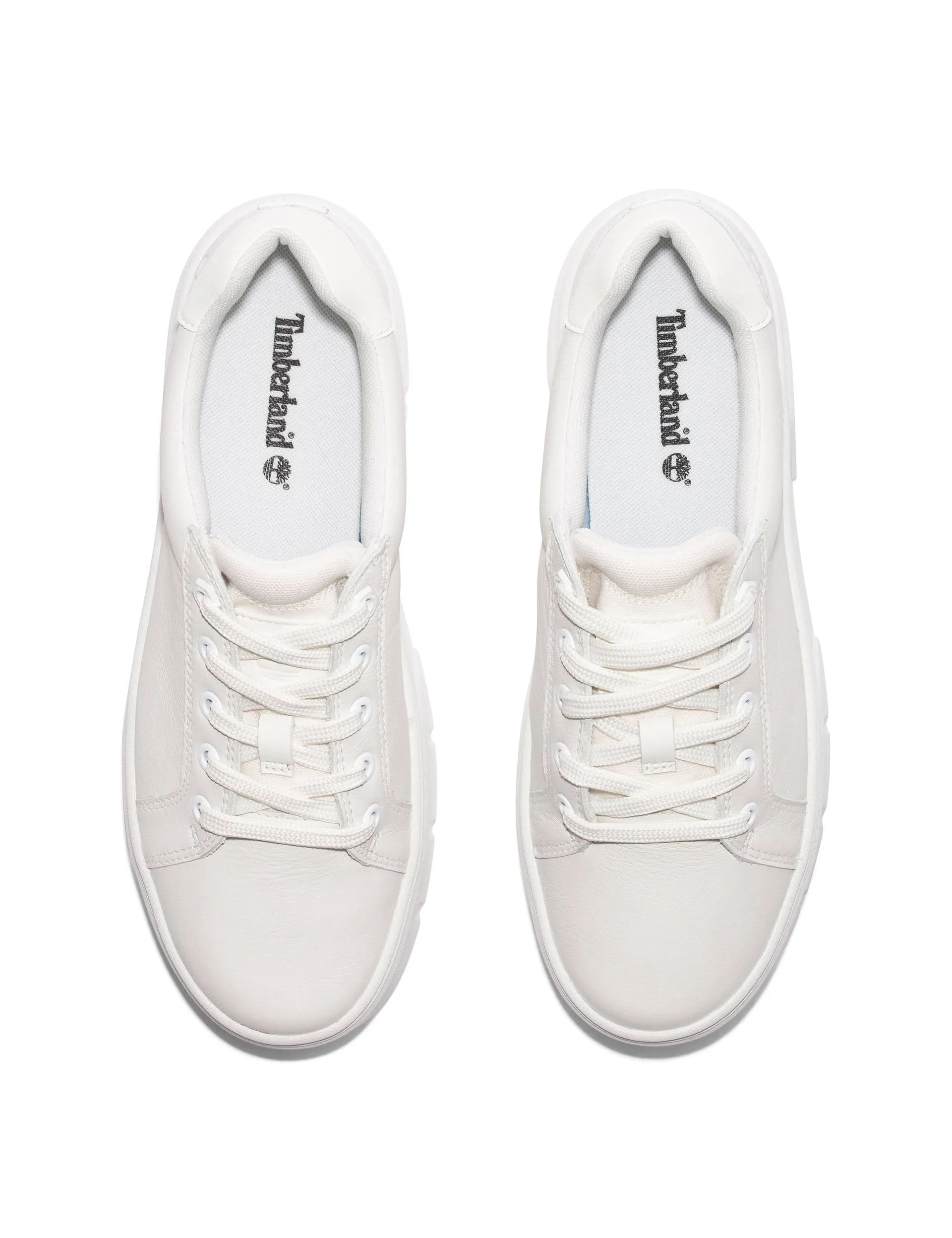 Low Lace-Up Trainer - White