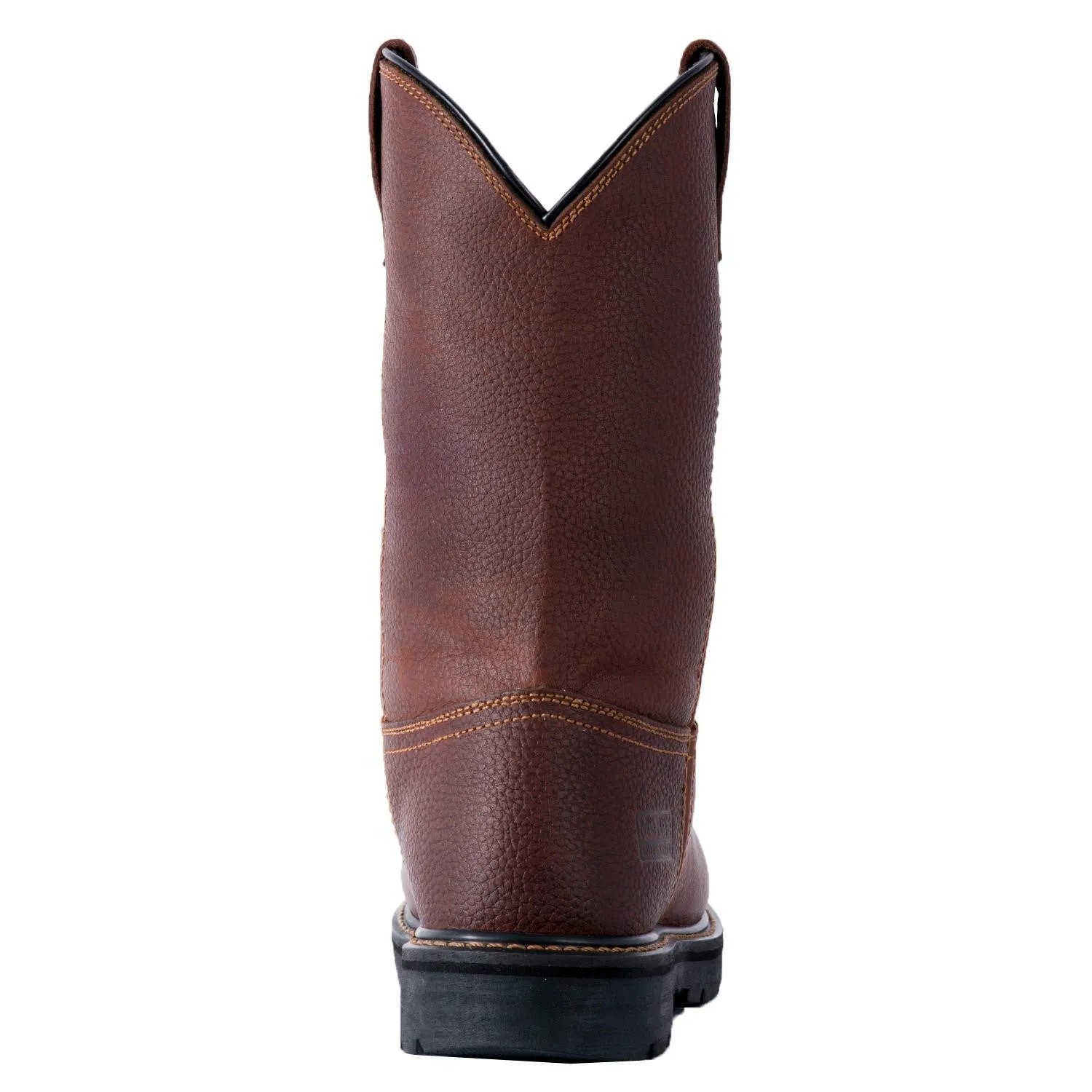 'McRae' Men's 11" Internal Met Guard EH Steel Toe Pull On - Brown