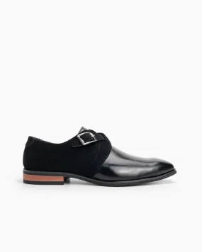 Men's Double Monk Strap Slip on Dress Loafers